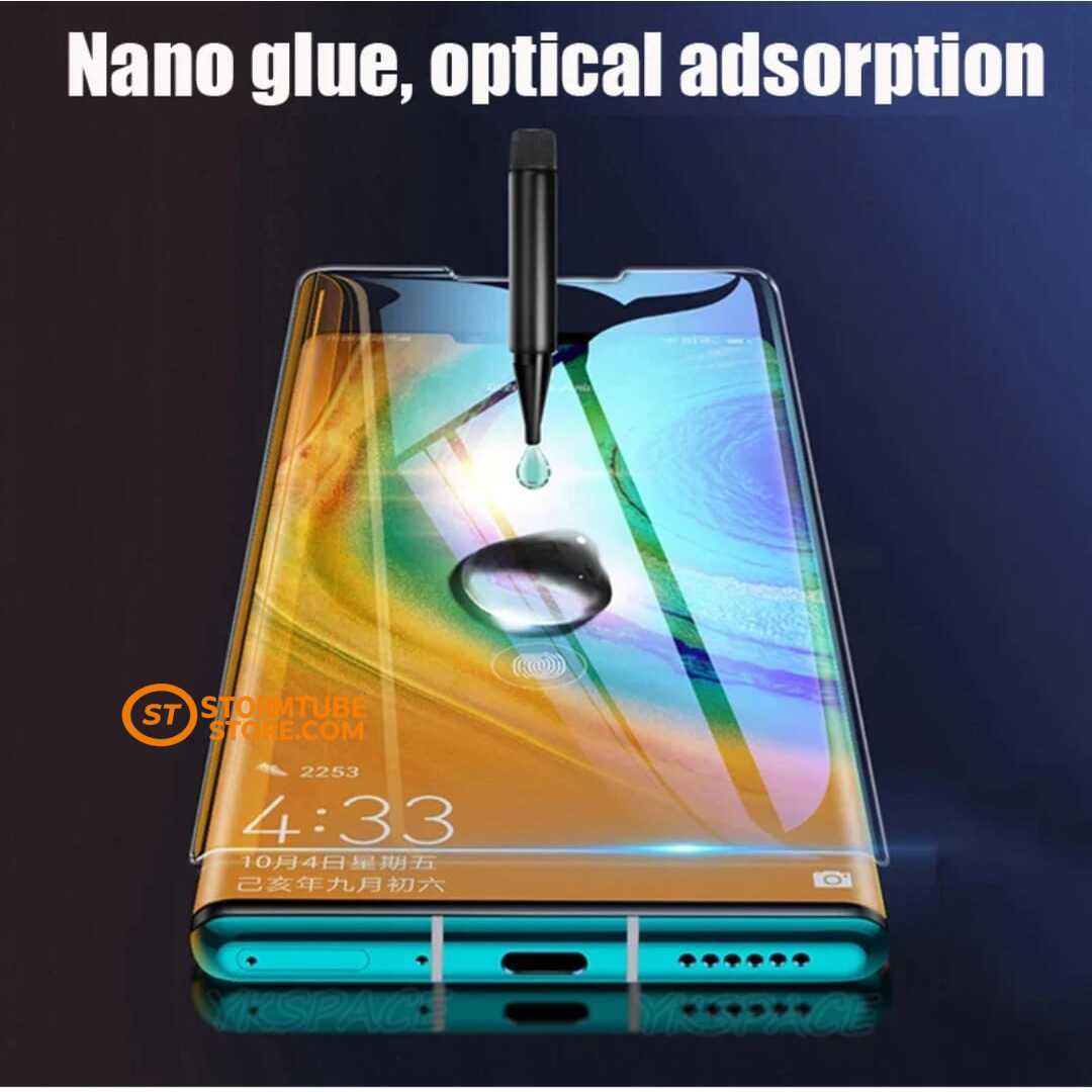 Itel Super S26 Ultra, S25 Ultra - 3D Nano Curved Glass Screen Protector (With UV Glue) - Image 5