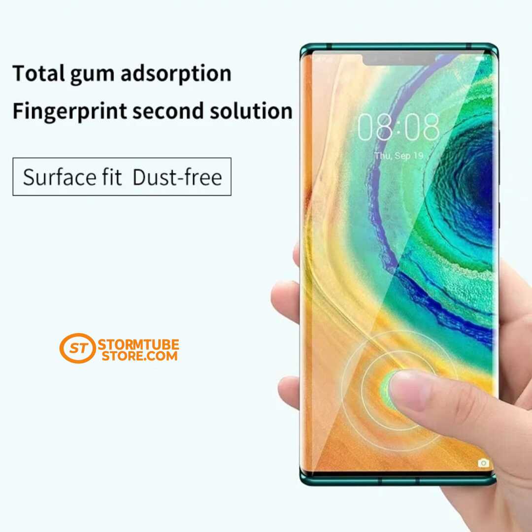 Itel Super S26 Ultra, S25 Ultra - 3D Nano Curved Glass Screen Protector (With UV Glue) - Image 2