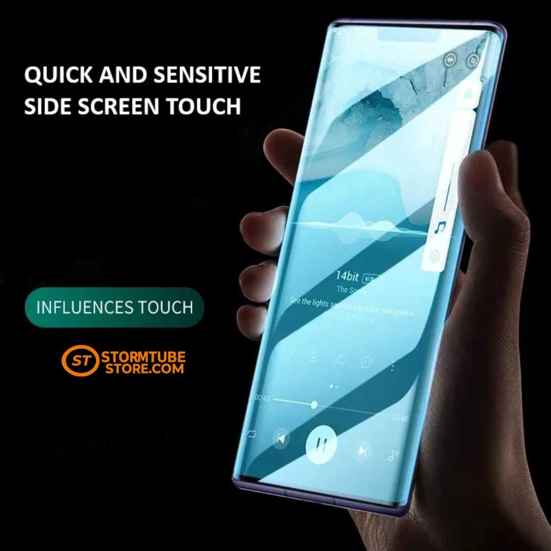 Itel Super S26 Ultra, S25 Ultra - 3D Nano Curved Glass Screen Protector (With UV Glue) - Image 3