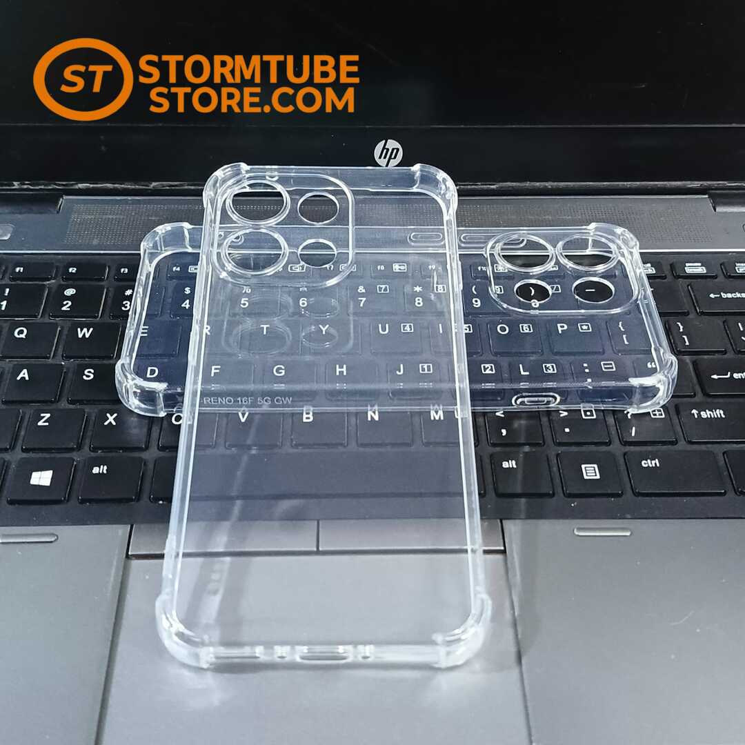 OPPO Reno 16, Reno 16 Pro & Reno 16F 5G Back Cover – Transparent TPU Flexible Clear Case - Image 4