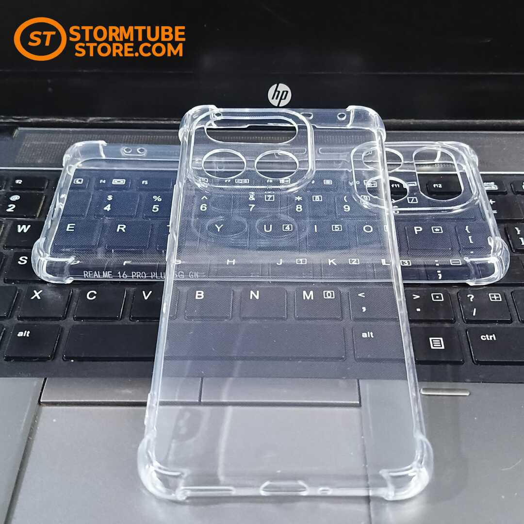 Realme 16 5G Back Cover 16 Pro 16 Pro Plus 5G Transparent TPU Back Cover