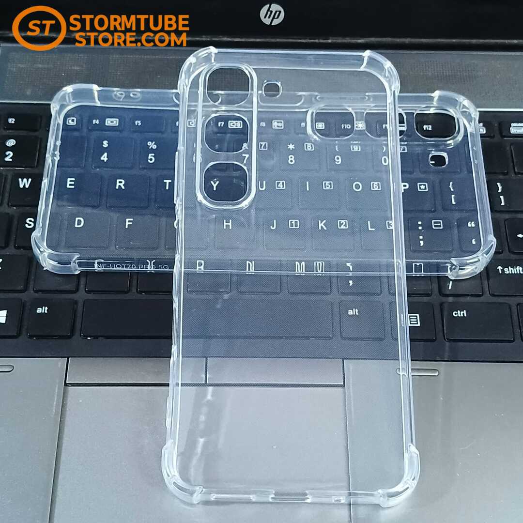 Infinix Hot 70 Pro 5G Transparent TPU Back Cover – Clear Flexible Case - Image 2