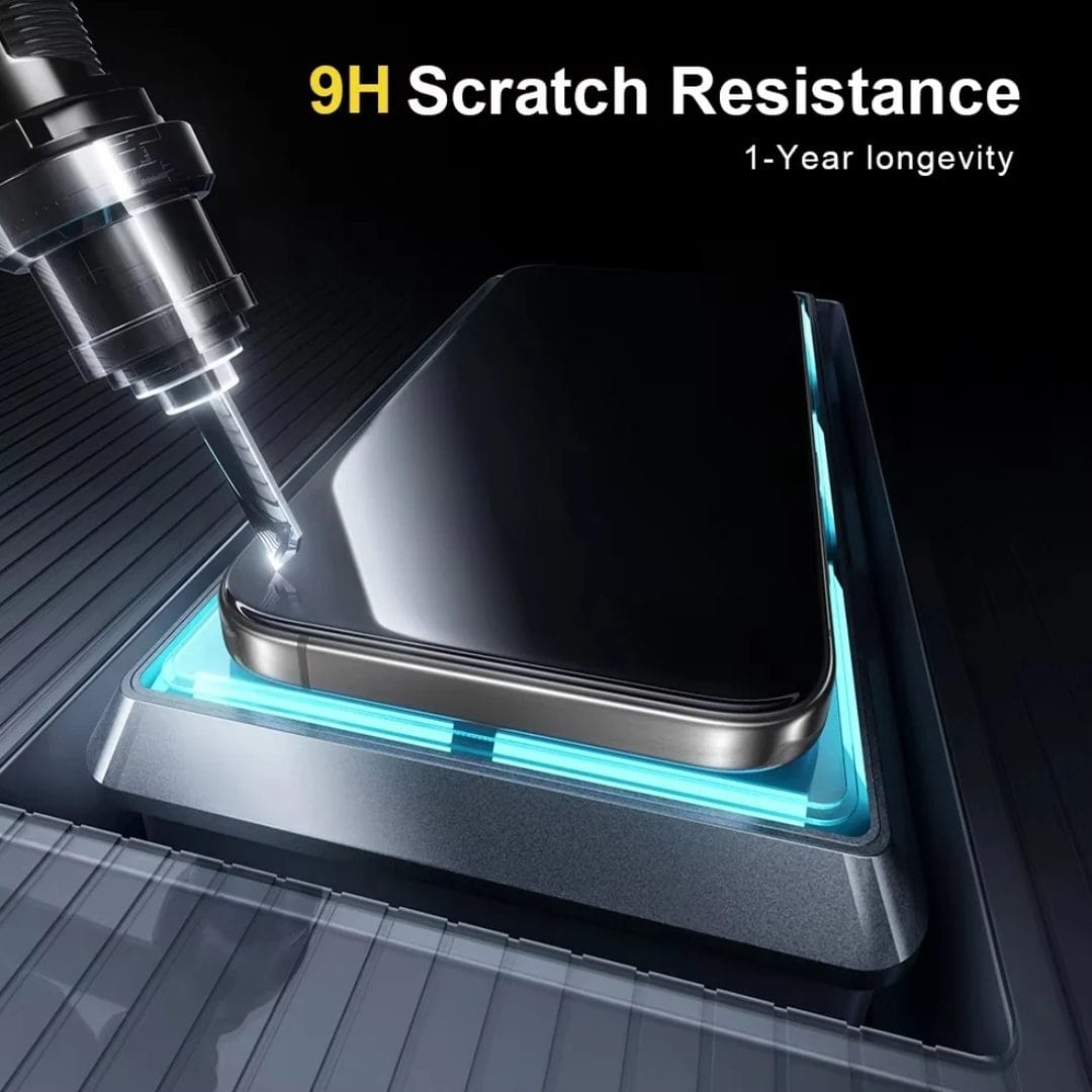 iPhone 18 Fold 3D Borderless Tempered Glass – 9H Full Coverage - Image 3