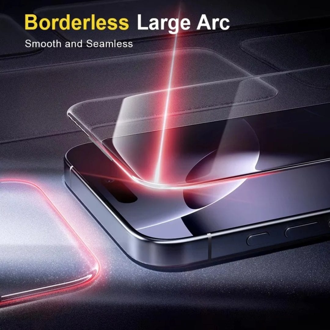 iPhone 18 Fold 3D Borderless Tempered Glass – 9H Full Coverage - Image 6