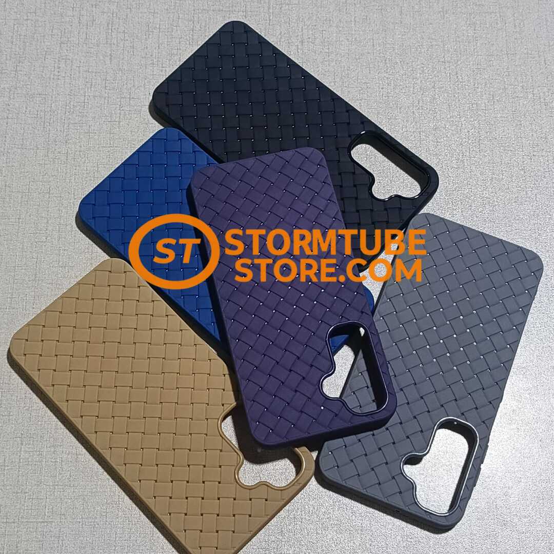 Samsung Galaxy A16 Case - Luxury Breathable Woven Mesh Soft Cover/Case - Image 4
