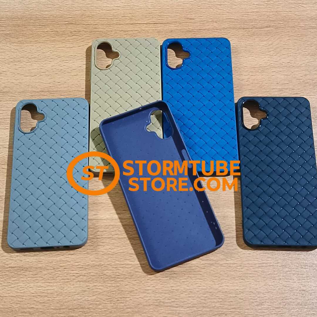 Samsung Galaxy A07 Case Luxury Breathable Woven Mesh Soft Cover