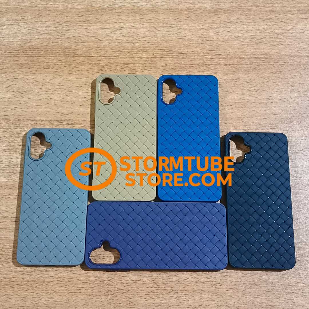 Samsung Galaxy A06 Case - Luxury Breathable Woven Mesh Soft Cover - Image 3