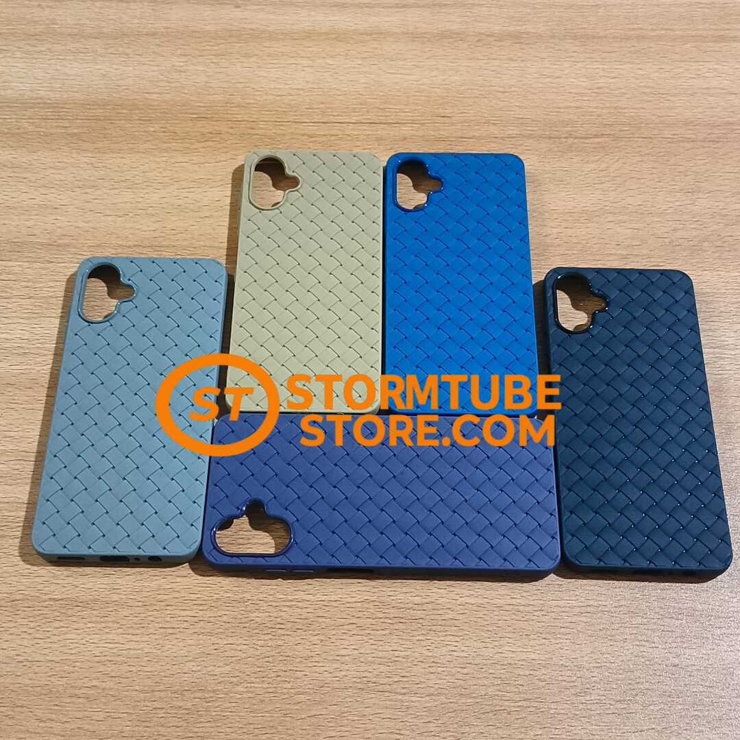 Samsung Galaxy A06 Case - Luxury Breathable Woven Mesh Soft Cover - Image 4