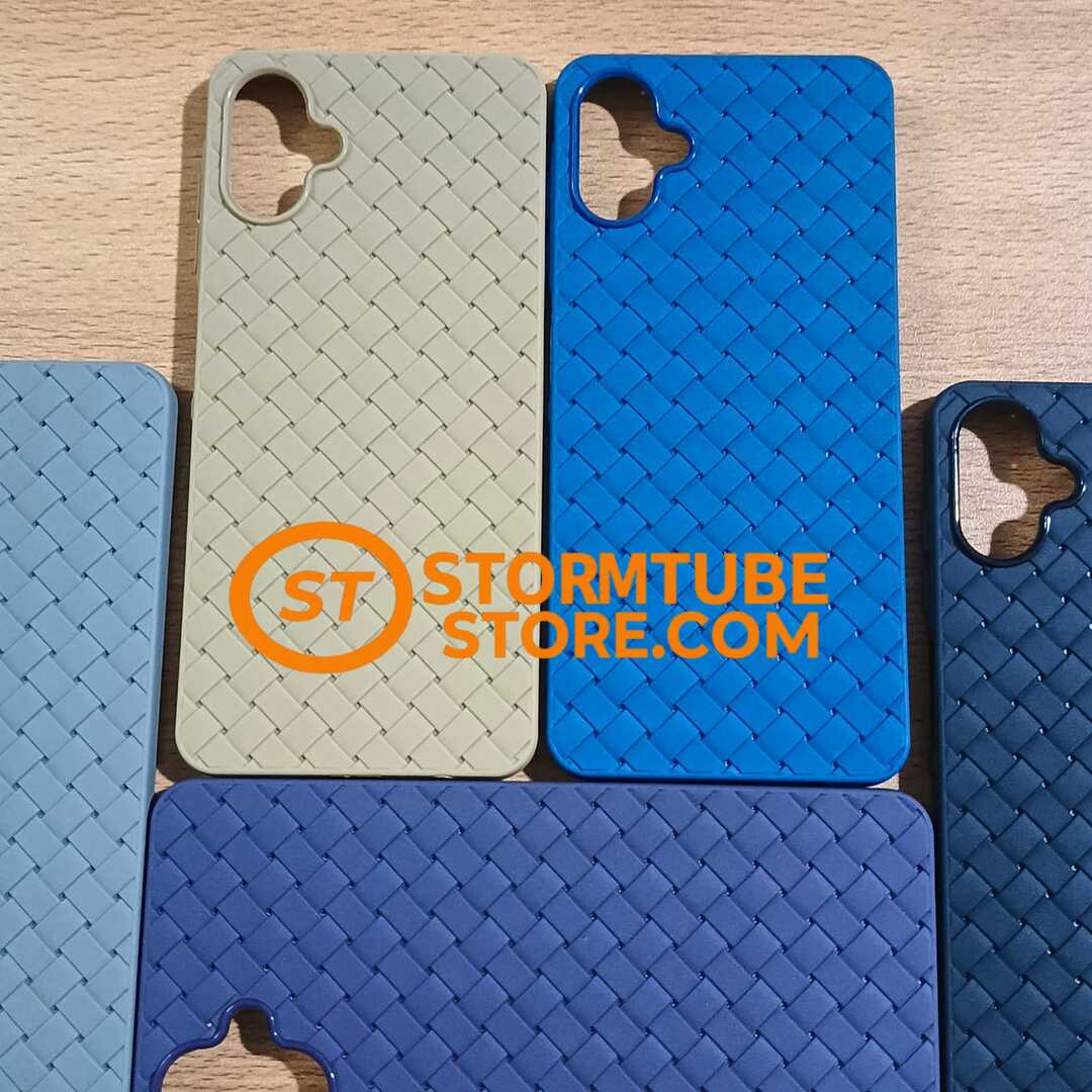 Samsung Galaxy A06 Case - Luxury Breathable Woven Mesh Soft Cover - Image 5