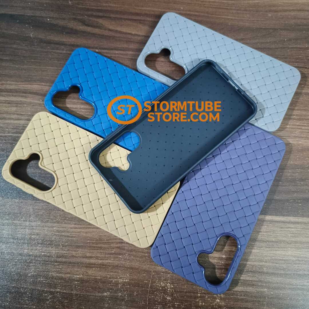 Samsung Galaxy A17 Case - Luxury Breathable Woven Mesh Soft Cover/Case - Image 2
