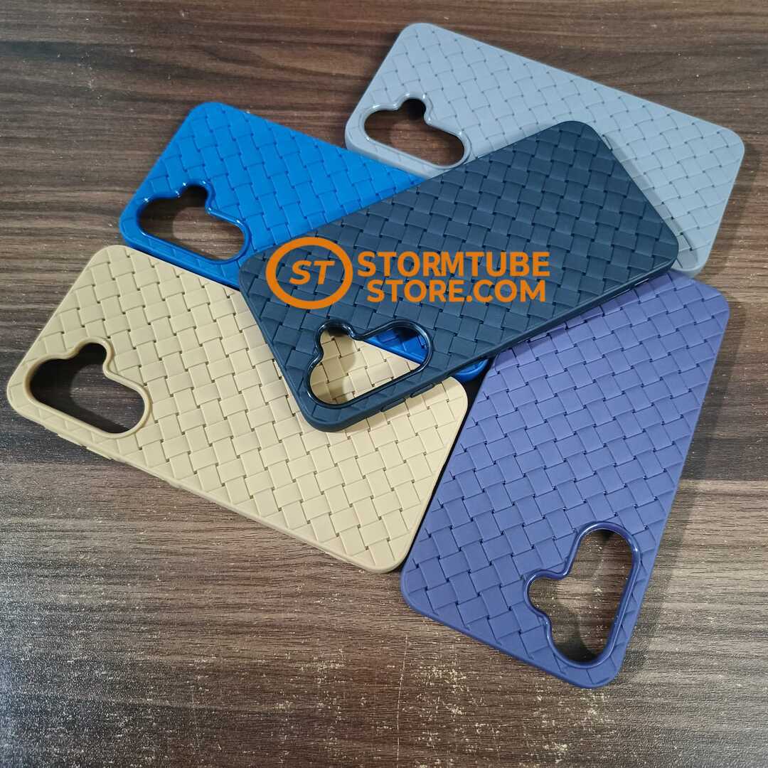 Samsung Galaxy A17 Case - Luxury Breathable Woven Mesh Soft Cover/Case - Image 3